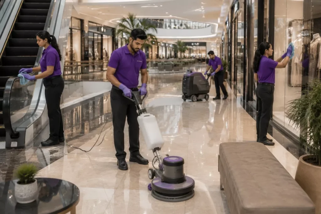 أفضل خدمات التنظيف التجاري
