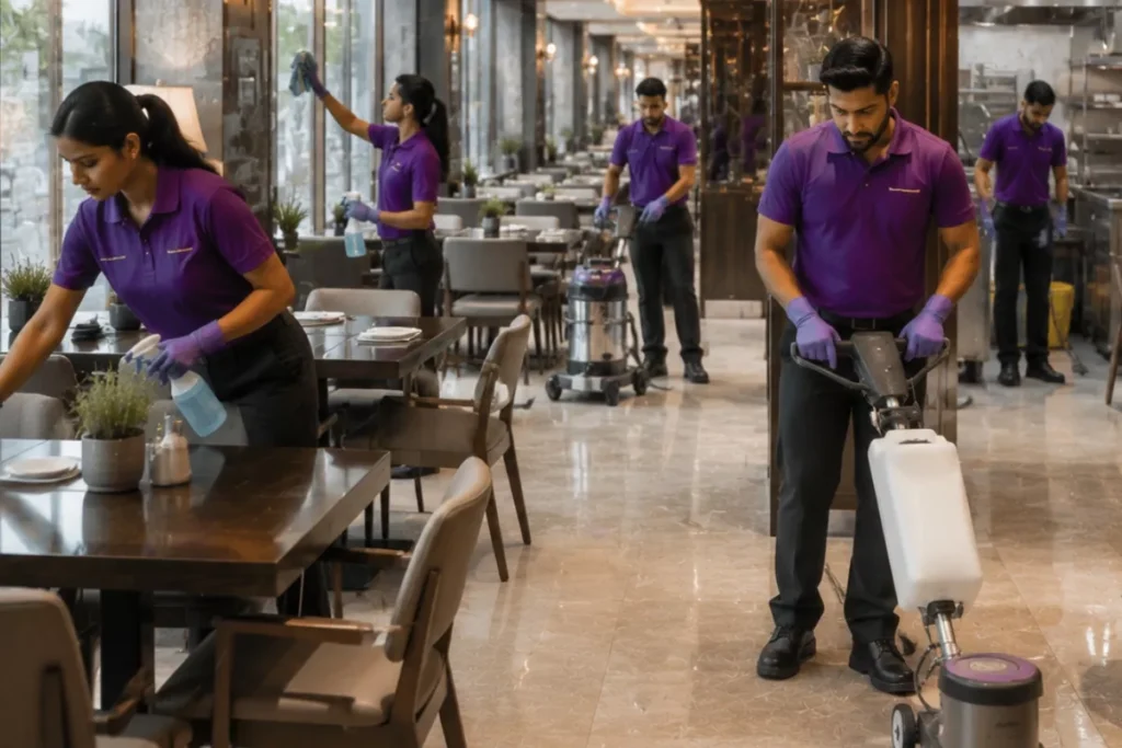 أفضل خدمات التنظيف التجاري