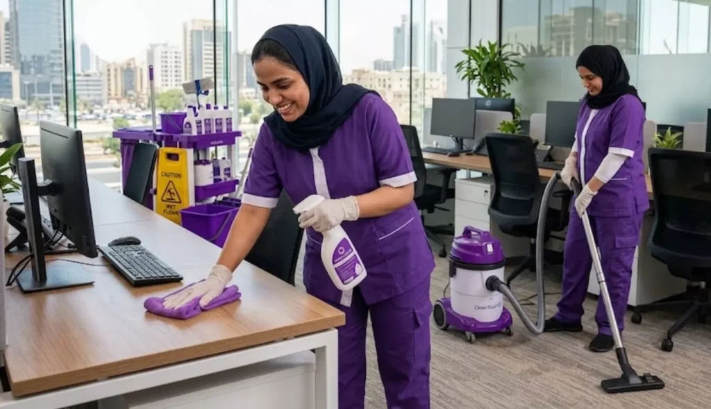 تنظيف المكاتب